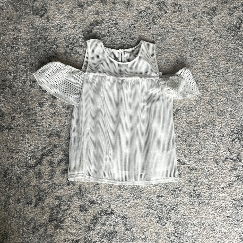 White summer top